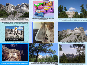 Mountain Sculptures Mt. Rushmore