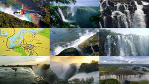 Afrika Viktoria Wasserfalls.E