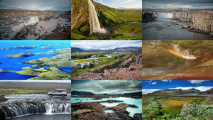 Island wundervolle Landschaft