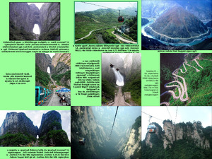 China-Tianmen Gebirge