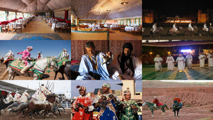 Marokko Reiterspiele der Berber