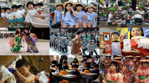 Kinder in Japan