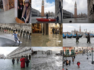 Venedig unter Wasser