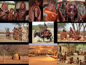 Namibien-Stamm Tribu Himba