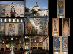 Basilika in Nazareth, Israel