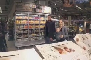 Das ist mal eine Überraschung im Supermarkt