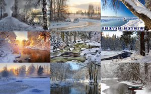 Winter Rivers 1 - Winter-Flsse-1
