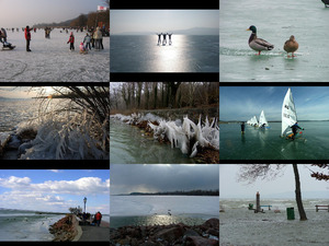 Der Balaton im Winter