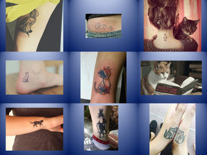 Tatoos Chat - Katzen Tattoos