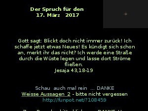 klicke hier, um die Datei herunterzuladen Der Spruch fuer 17.03.2017