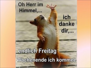 Hallo Wochenende