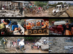 Mudslide in Colombia - Schlammlawine in Kolumbien