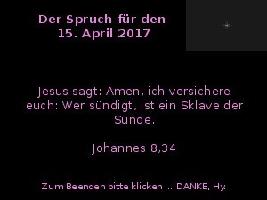 klicke hier, um die Datei herunterzuladen Der Spruch fuer 15.04.2017