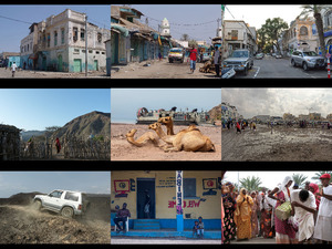 Djibouti Oost Afrika - Ein Ort in OstAfrika