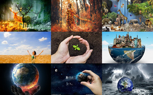 klicke hier, um die Datei herunterzuladen Earth Day - Tag der Erde