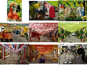 Papierfest in Portugal