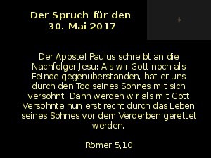 klicke hier, um die Datei herunterzuladen Der Spruch fuer 30.05.2017