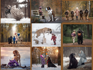 klicke hier, um die Datei herunterzuladen GRANDS chiens-leurs petits-Große Hunde-ihre kleinen Meister