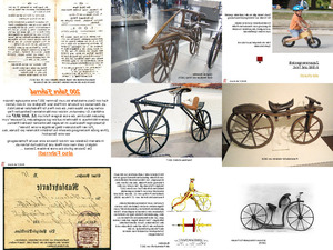 200 Jahre Fahrrad - die Draisine