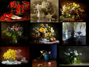 Floral Photo Still Life 3 - Blumenfoto Stillleben 3