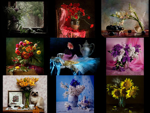 Floral Photo Still Life 4 - Blumenfoto Stillleben 4