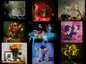 klicke hier, um die Datei herunterzuladen Floral Photo Still Life 4 - Blumenfoto Stillleben 4