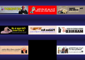 klicke hier, um die Datei herunterzuladen Bumper Stickers for Seniors - Autoaufkleber für Senioren