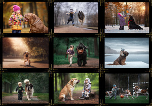 klicke hier, um die Datei herunterzuladen Small Children and Big Dogs - Kleine Kinder und große Hunde