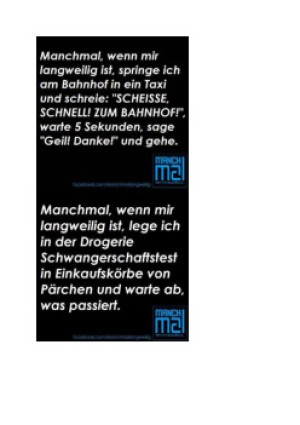 Manchmal