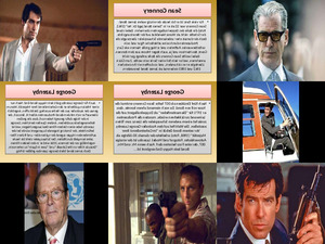 Die 007-Darsteller damals und heute