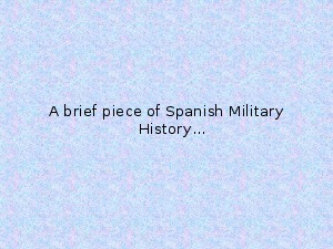 Spanische Geschichte Lektion