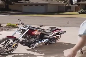 Lustige Harley Davidson Werbung