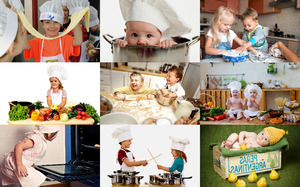 Children In The Kitchen - Kinder in der Kche