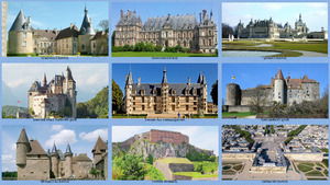 Frankreich - Burgen u. Schlsser