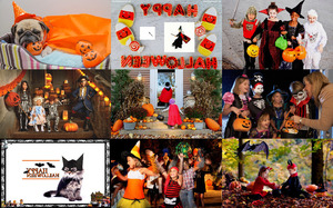klicke hier, um die Datei herunterzuladen Happy Halloween Kids & Pets 1 - Kinder & Haustiere 1