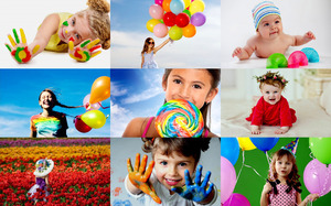 klicke hier, um die Datei herunterzuladen Colorful Childhood 2 - Bunte Kindheit 2