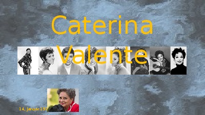 Jukebox - Caterina Valente 001