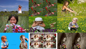 Des enfants, des fleurs, c'est le bonheur (2) - Kinder...