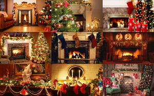 Xmas Fireplaces - Weihnachtskamine