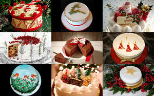 Christmas Cakes - Weihnachtskuchen