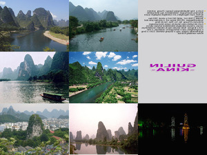 klicke hier, um die Datei herunterzuladen China - Gulin die märchenhafte Landschaft