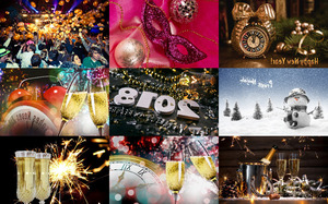 Happy New Year 1 - Frohes neues Jahr 1