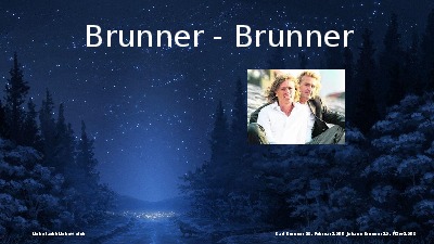 Jukebox - Brunner Brunner 001