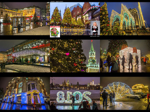 New Year in Moscow - Neujahr in Moskau
