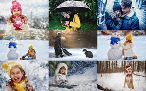 klicke hier, um die Datei herunterzuladen Winter Scenes 2 - Winterszenen 2