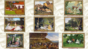 klicke hier, um die Datei herunterzuladen Picknick in Gemälden