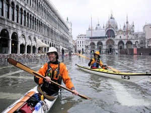 Hochwasser in Venedig