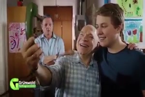 Selfie mit Opa