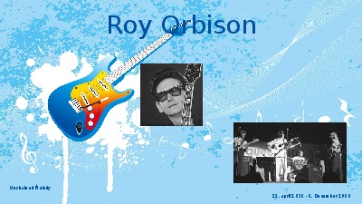 Jukebox - Roy Orbison 001