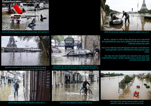 Paris Floods - Paris berschwemmungen